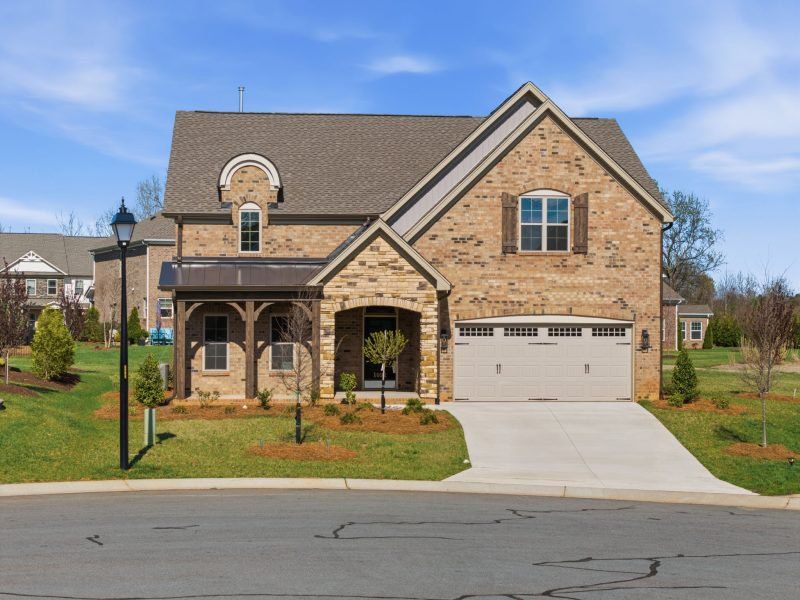Representative exterior photo of a completed home built from the Ashton by Keystone Homes NC in Weybridge, Burlington, NC (Image 32).