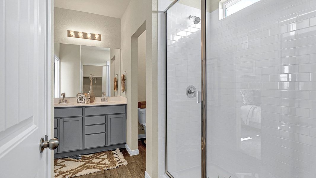 Representative furnished interior of a home built from the The Roosevelt by D.R. Horton in Southgrove, Kyle (Image 37). Representative furnished interior of a home built from the The Roosevelt by D.R. Horton in Southgrove, Kyle (Image 37).