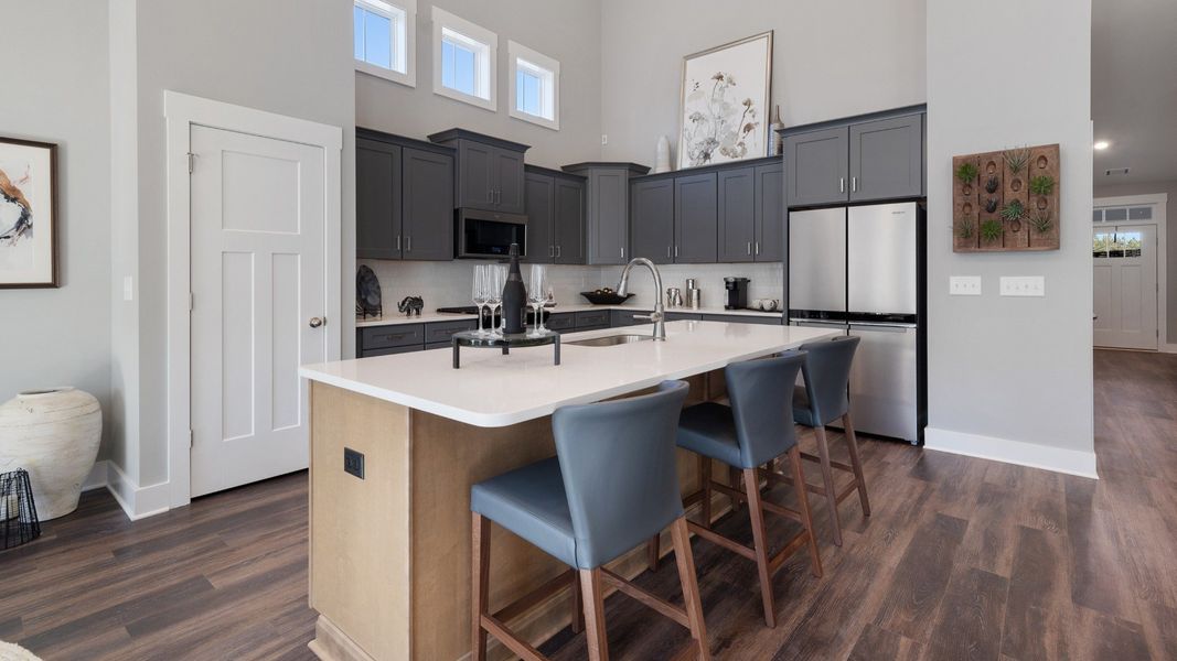 Representative furnished interior of a home built from the Cooper 3 by DRB Homes in Mulberry Estates, Simpsonville (Image 7).