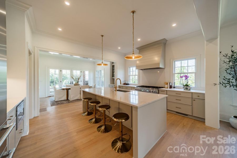 Furnished interior view inside a new home in , Charlotte (Image 12).