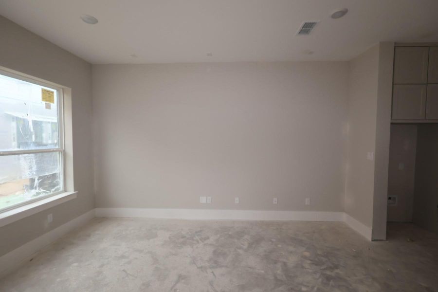 Spacious, unfurnished interior of a new home in Easthaven at Bridgeland Central - Vision Collection, Cypress (Image 4). Spacious, unfurnished interior of a new home in Easthaven at Bridgeland Central - Vision Collection, Cypress (Image 4).