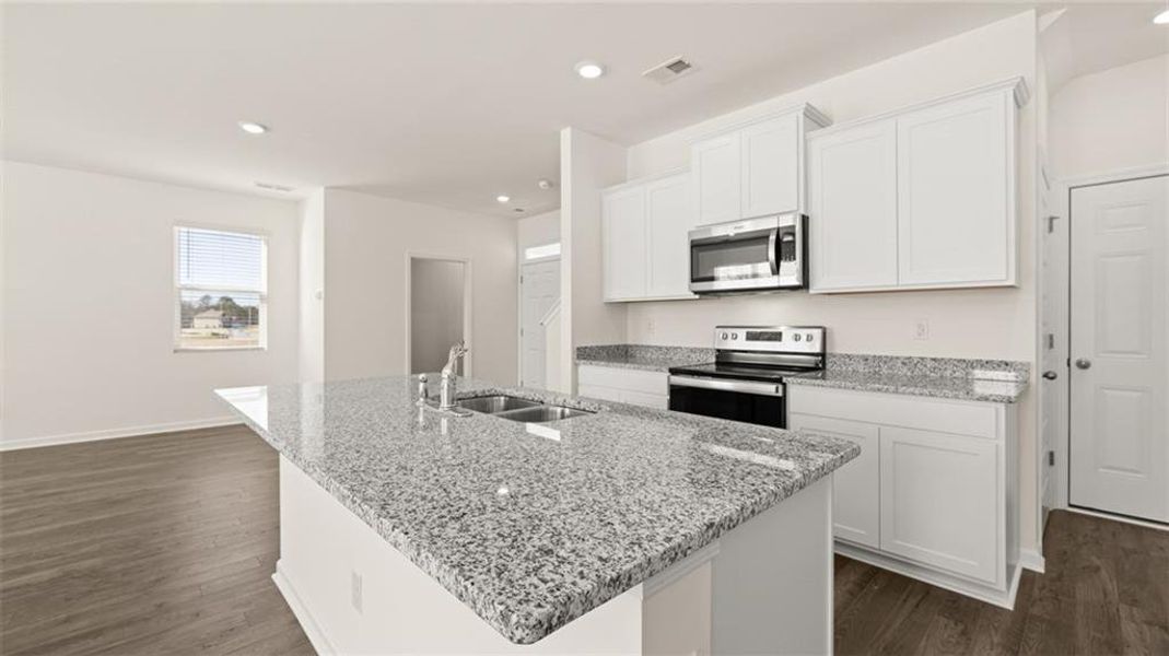 Furnished interior view inside a new home in Shoal Creek, Hampton (Image 5).