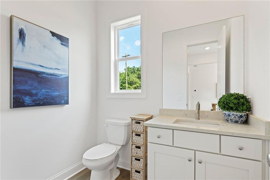 Furnished interior view inside a new home in Ashbury Commons, Powder Springs (Image 14).