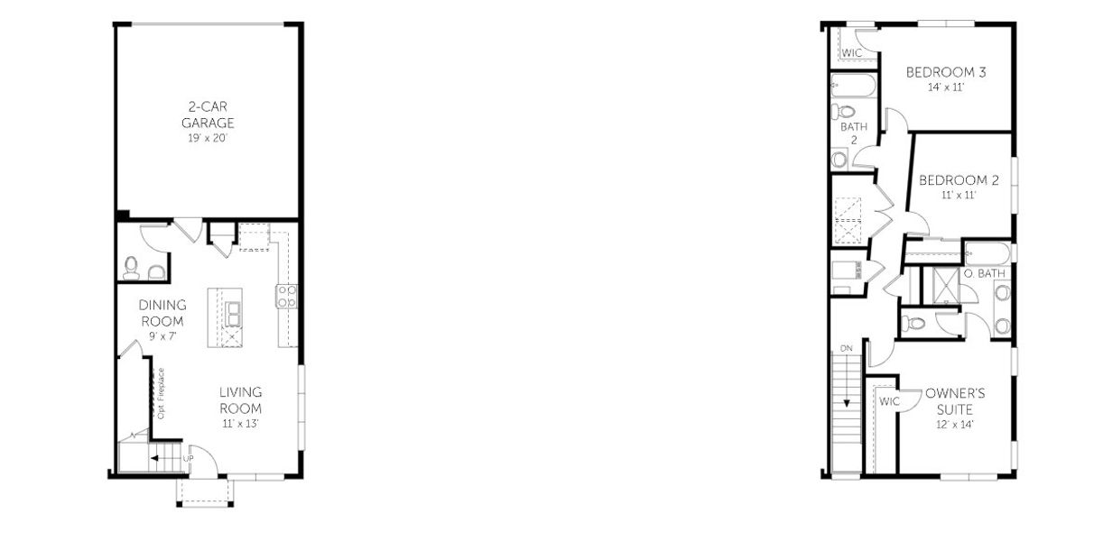 2D floor plan layout of this home in Mountain Brook, Longmont, CO (Image 3).