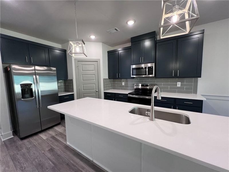 Furnished interior view inside a new home in , Norcross (Image 7).