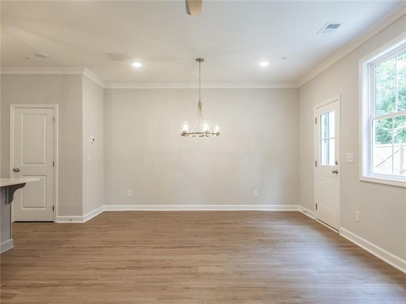 Spacious, unfurnished interior of a new home in River Walk Place, Lawrenceville (Image 25).