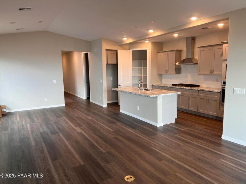 Furnished interior view inside a new home in North Ridge at Pronghorn Ranch, Prescott Valley (Image 3). Furnished interior view inside a new home in North Ridge at Pronghorn Ranch, Prescott Valley (Image 3).