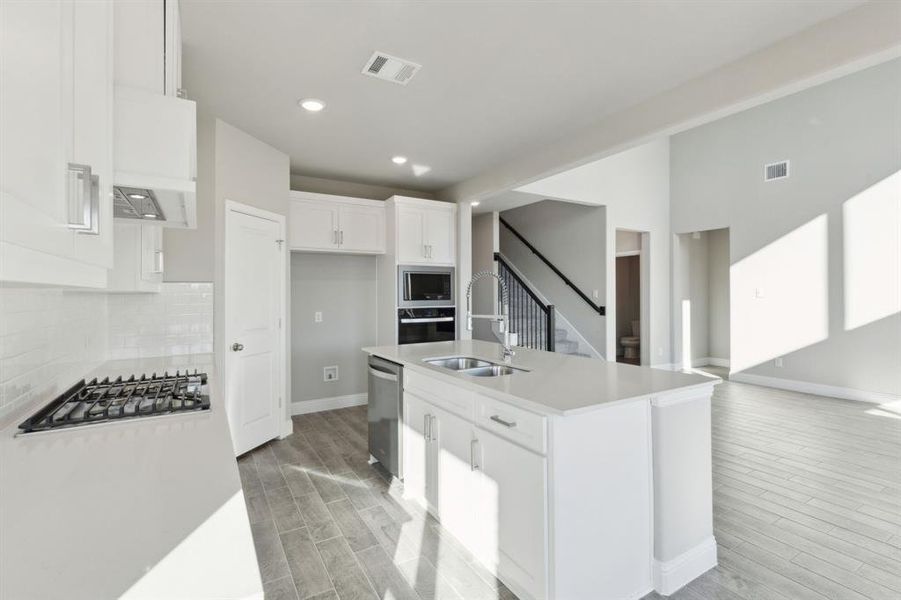 Furnished interior view inside a new home in Sicily, Princeton (Image 6).