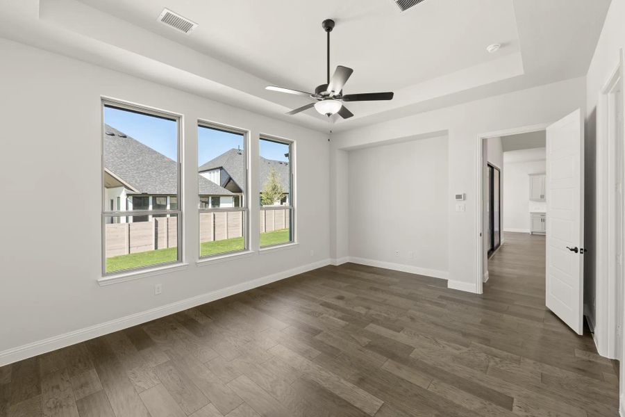 The Bracken III B Primary Suite Bedroom The Bracken III B Primary Suite Bedroom