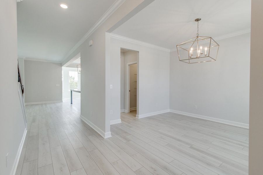 Spacious, unfurnished interior of a new home in Gates at Windermere, Blythewood (Image 16).