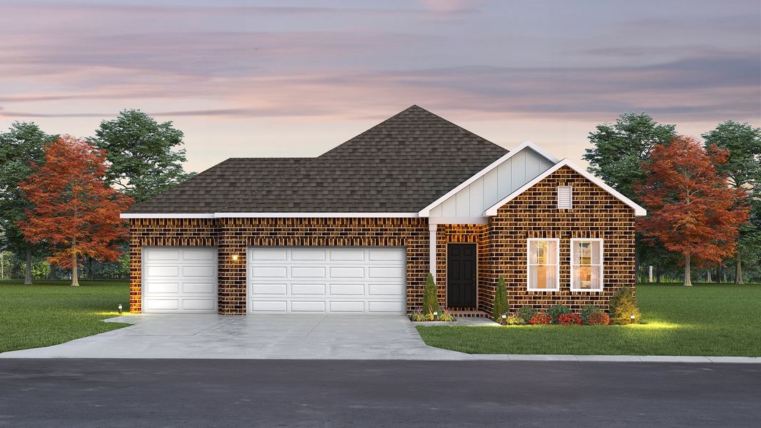 Homestead 1 with 3-Car Garage (R3)