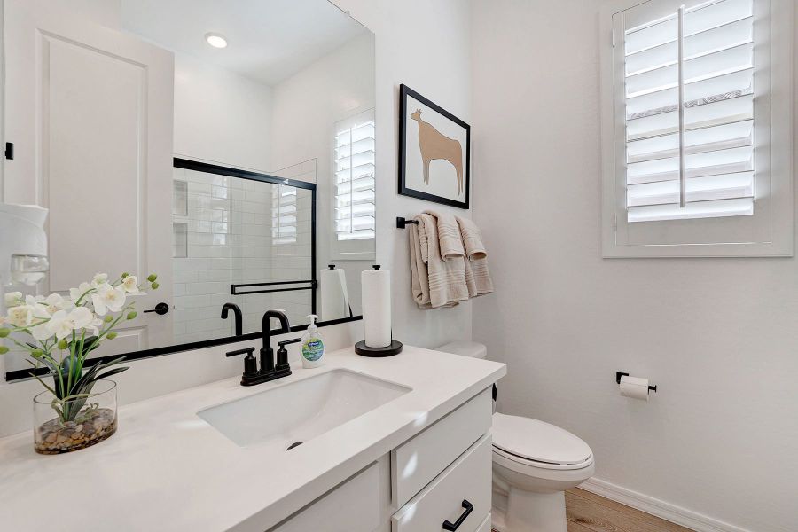 Representative furnished interior of a home built from the Copper by Mattamy Homes in Tyler Ranch, Buckeye (Image 39).