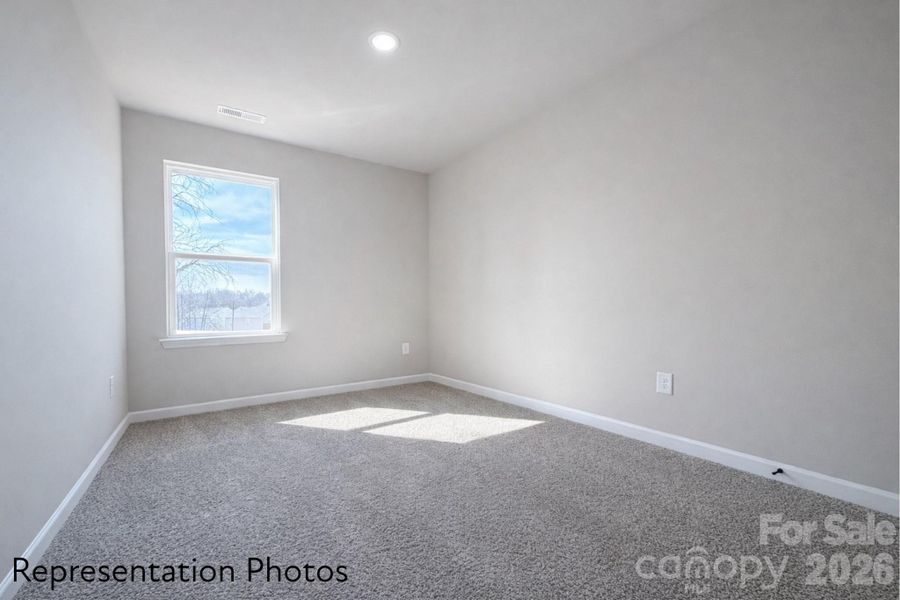Spacious, unfurnished interior of a new home in , Charlotte (Image 15).