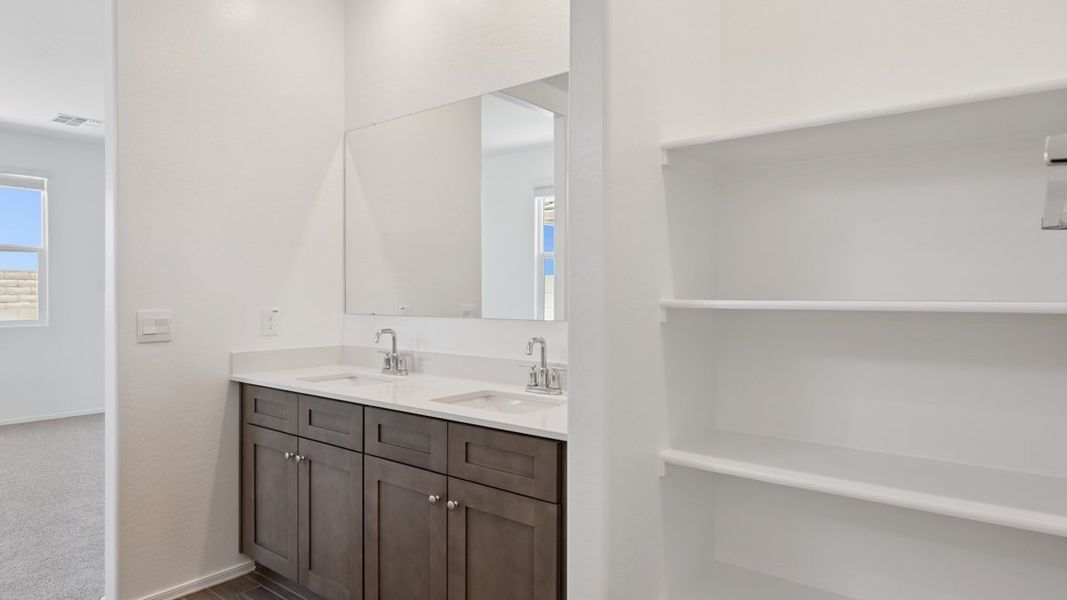 Furnished interior view inside a new home in Moonlight, Maricopa (Image 10).