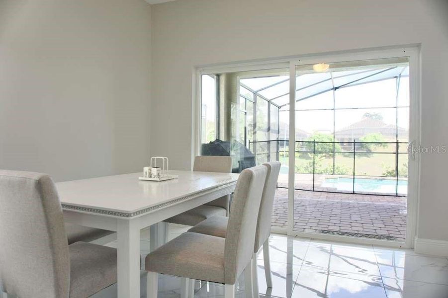 Furnished interior view inside a new home in , Haines City (Image 18).