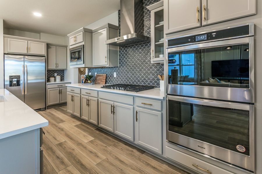 Representative furnished interior of a home built from the Christie by Hartford Homes in Trailside, Timnath (Image 46).