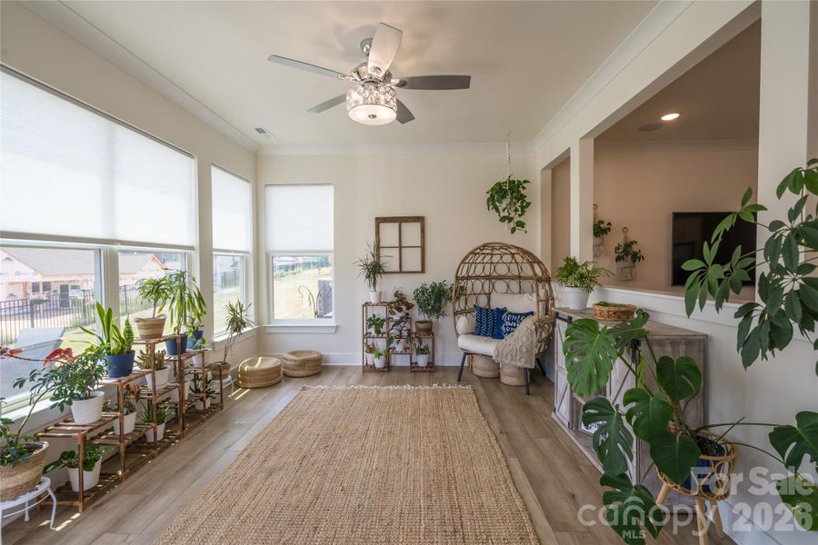 Furnished interior view inside a new home in , Sherrills Ford (Image 11).
