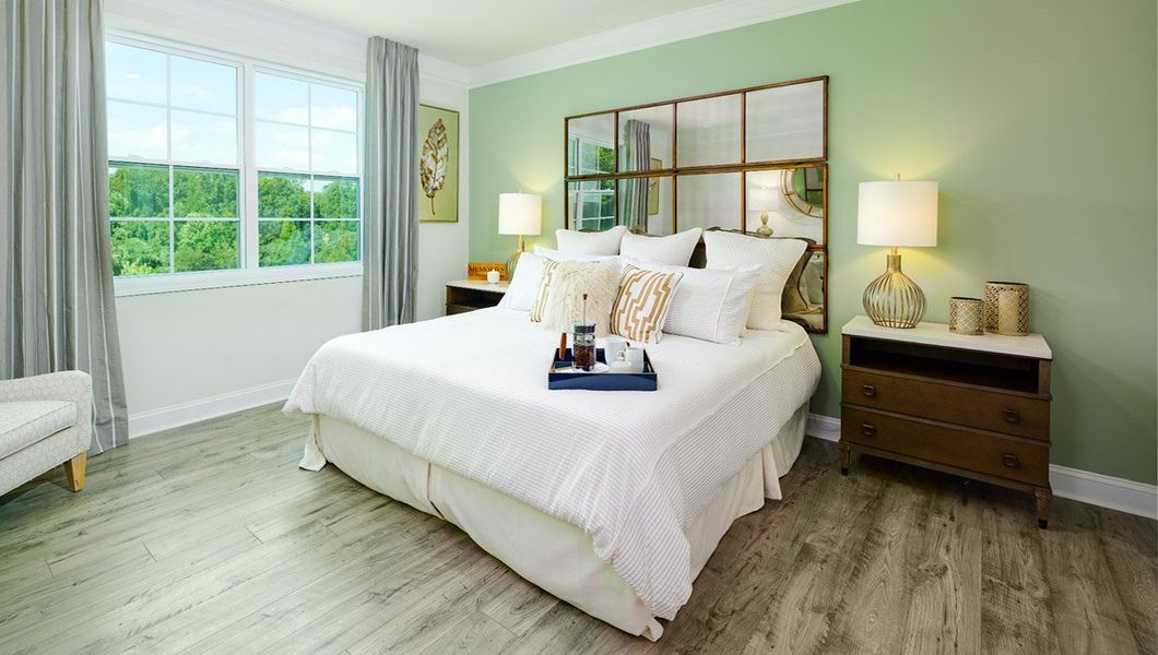 Representative furnished interior of a home built from the BRISTOL DRHe by D.R. Horton in Valley View, Waynesville (Image 16).