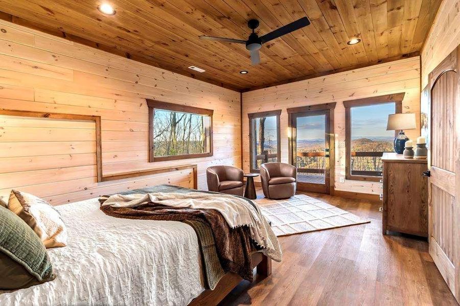 Furnished interior view inside a new home in , Blue Ridge (Image 34). Furnished interior view inside a new home in , Blue Ridge (Image 34).