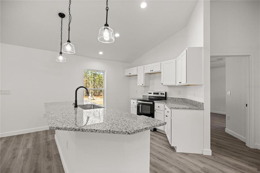 Furnished interior view inside a new home in , Dunnellon (Image 8).