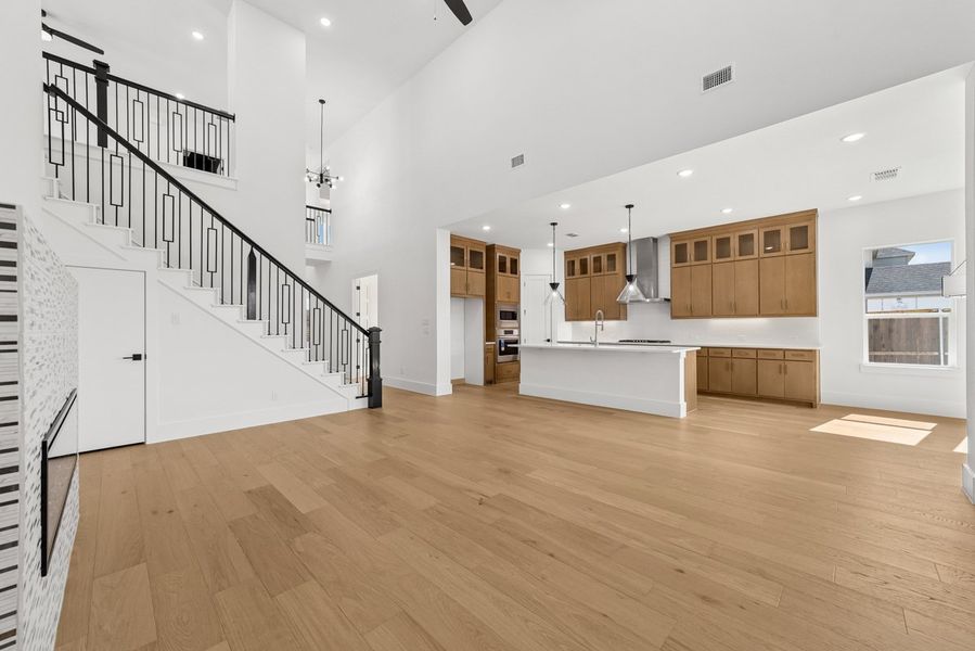 Representative unfurnished interior of a home built from the Newport by Landon Homes in Lexington Frisco, Frisco (Image 23). Representative unfurnished interior of a home built from the Newport by Landon Homes in Lexington Frisco, Frisco (Image 23).