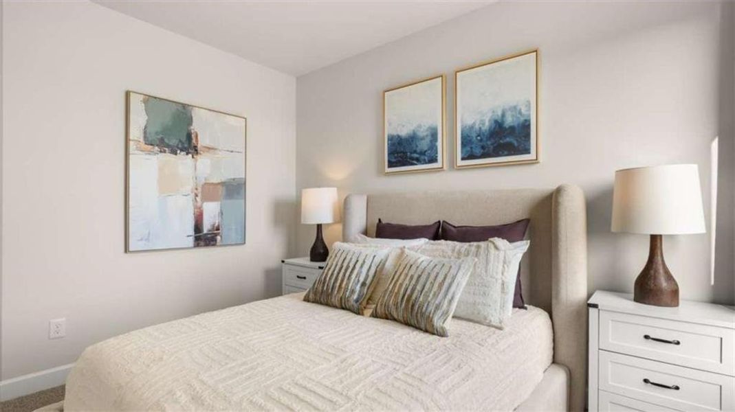 Furnished interior view inside a new home in Evergreen Crossing, Locust Grove (Image 41).