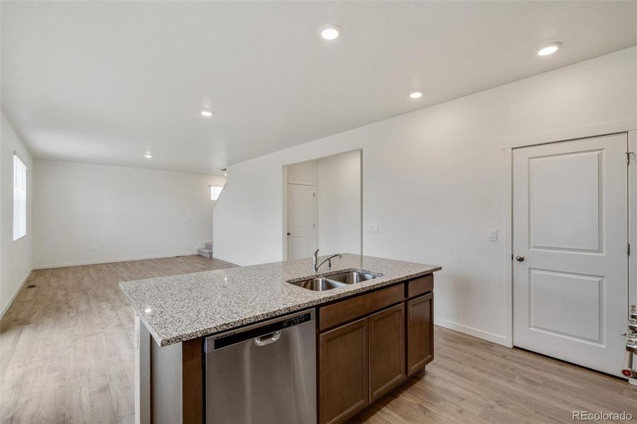 Furnished interior view inside a new home in Trails at Crowfoot, Parker (Image 11). Furnished interior view inside a new home in Trails at Crowfoot, Parker (Image 11).