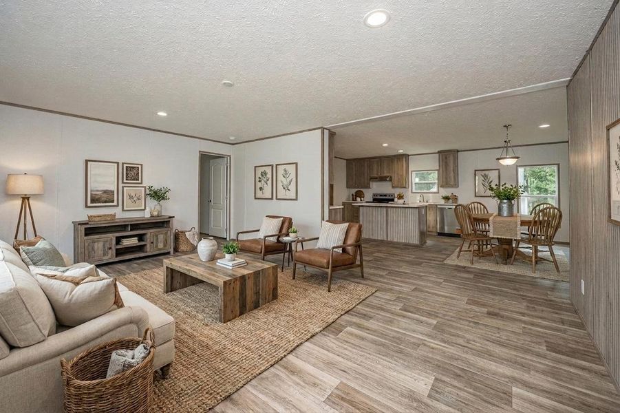 Furnished interior view inside a new home in , Walterboro (Image 12).