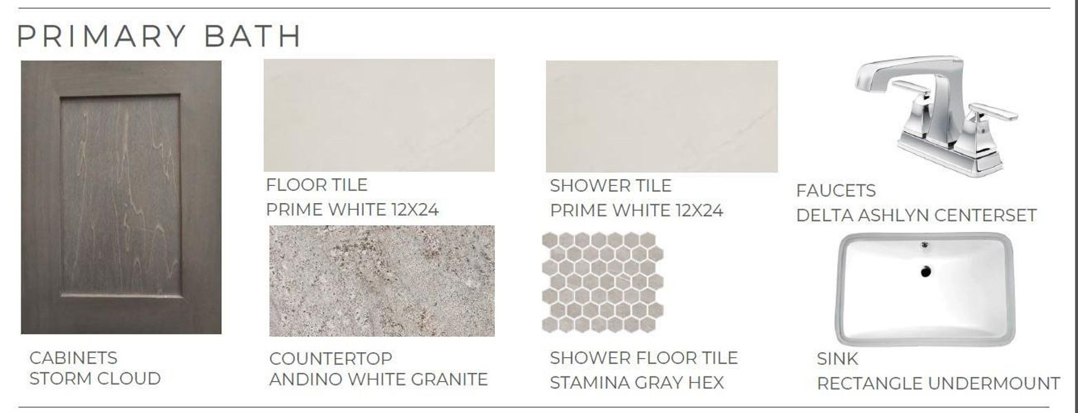 Sample of building materials used in homes in Tompkins Reserve, Katy (Image 4).