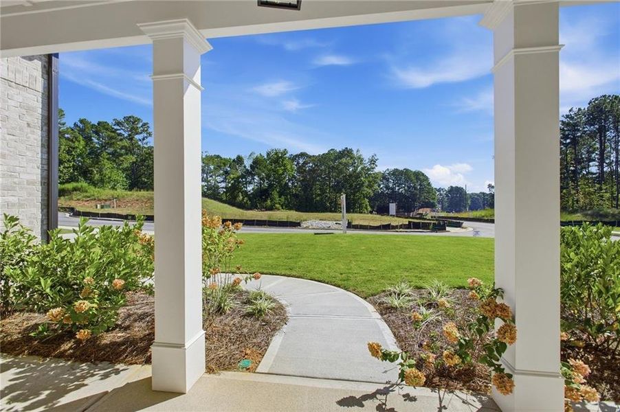 Exterior details and patio area of a home in , Ellenwood (Image 4).