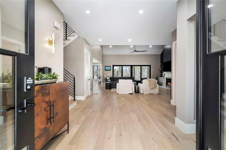 Furnished interior view inside a new home in , Alpharetta (Image 74).