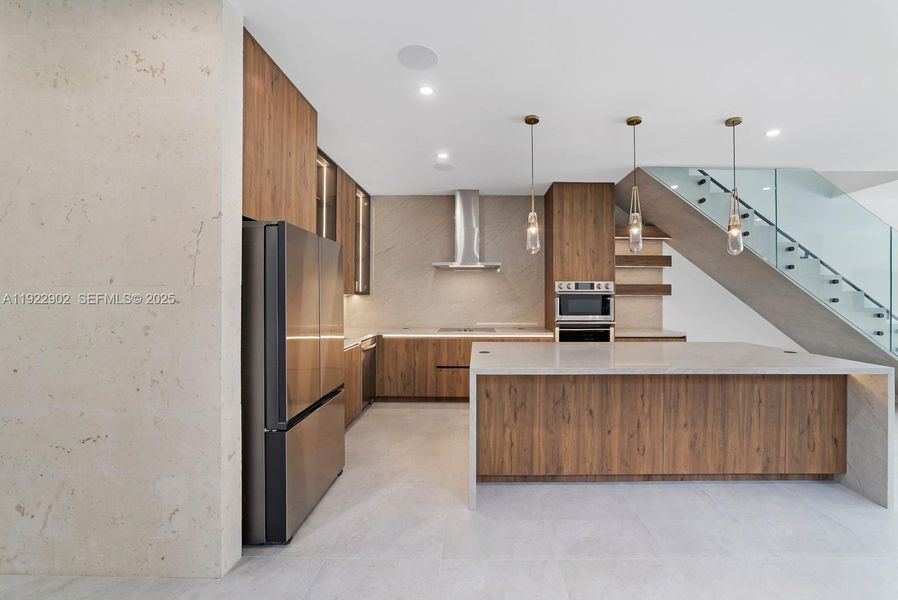 Furnished interior view inside a new home in , Miami (Image 5). Furnished interior view inside a new home in , Miami (Image 5).