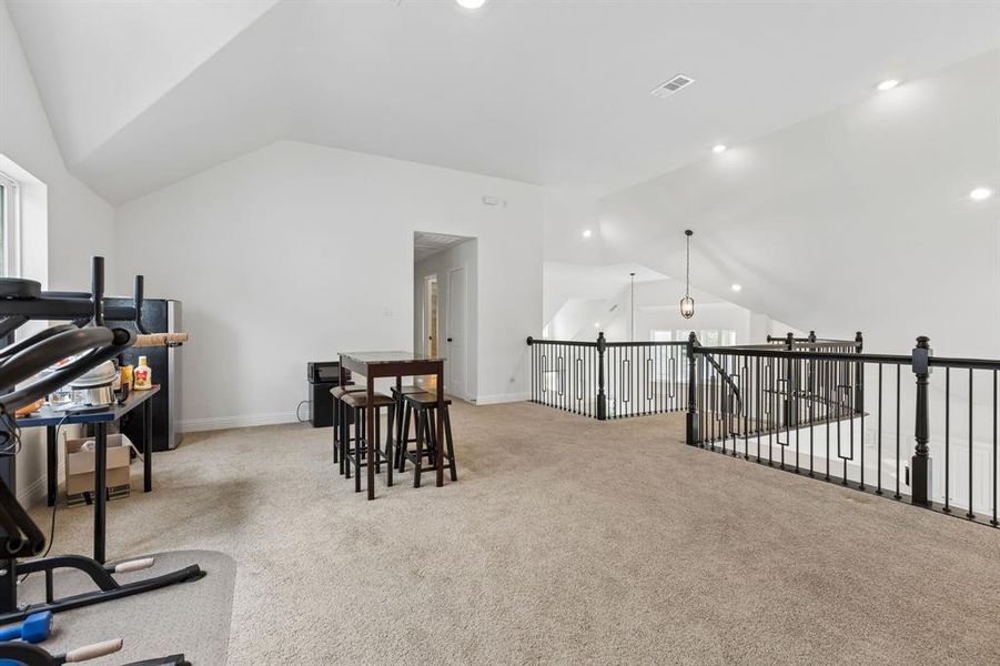 Furnished interior view inside a new home in , Irving (Image 35).