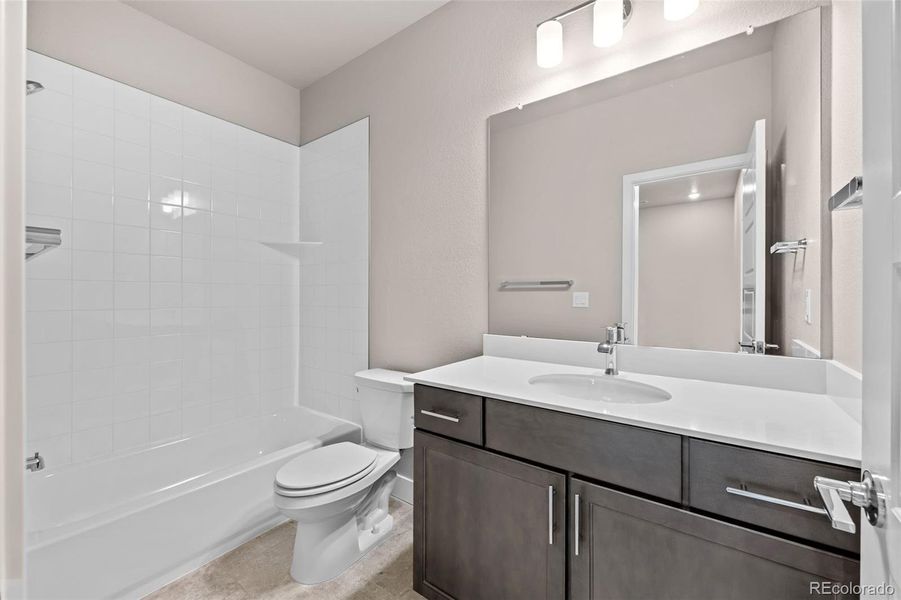 Furnished interior view inside a new home in Ralston Creek, Arvada (Image 14).