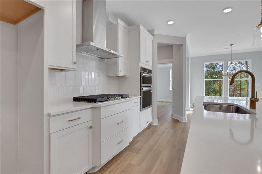 Furnished interior view inside a new home in Marble Tree, Ball Ground (Image 17).