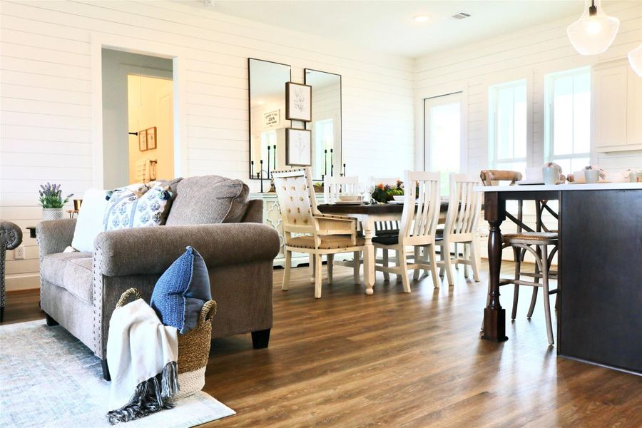 Furnished interior view inside a new home in , Brenham (Image 7). Furnished interior view inside a new home in , Brenham (Image 7).