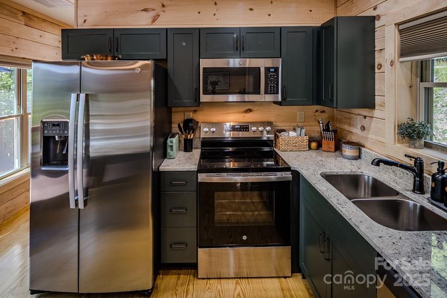 Furnished interior view inside a new home in , Beech Mountain (Image 11). Furnished interior view inside a new home in , Beech Mountain (Image 11).