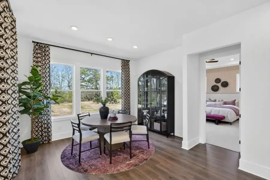 Furnished interior view inside a new home in Wayt Farm, Cumming (Image 13).