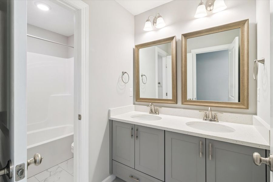 Furnished interior view inside a new home in Crawford Creek, Grovetown (Image 10).