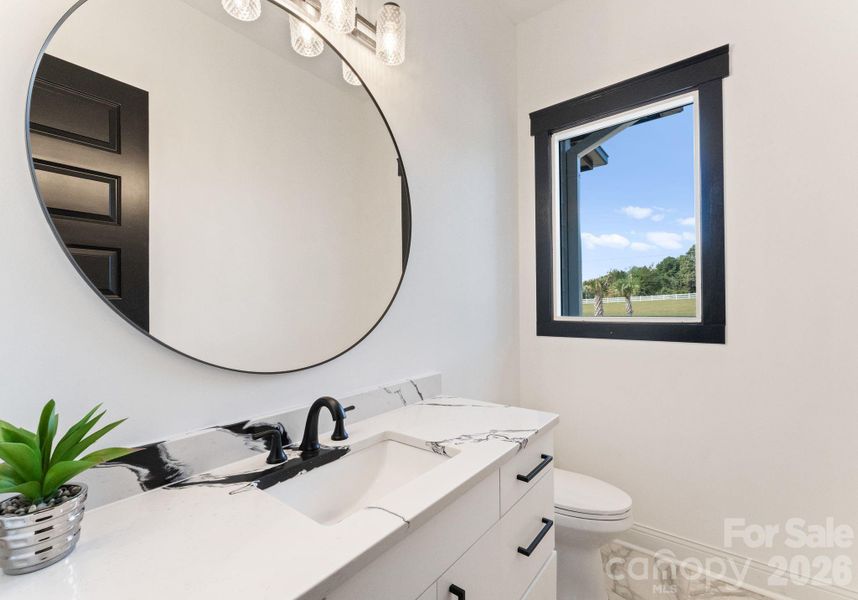 Furnished interior view inside a new home in , Statesville (Image 6).
