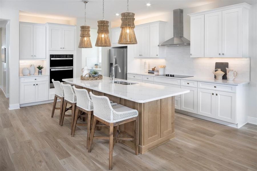 Furnished interior view inside a new home in Wellen Park, Venice (Image 5).