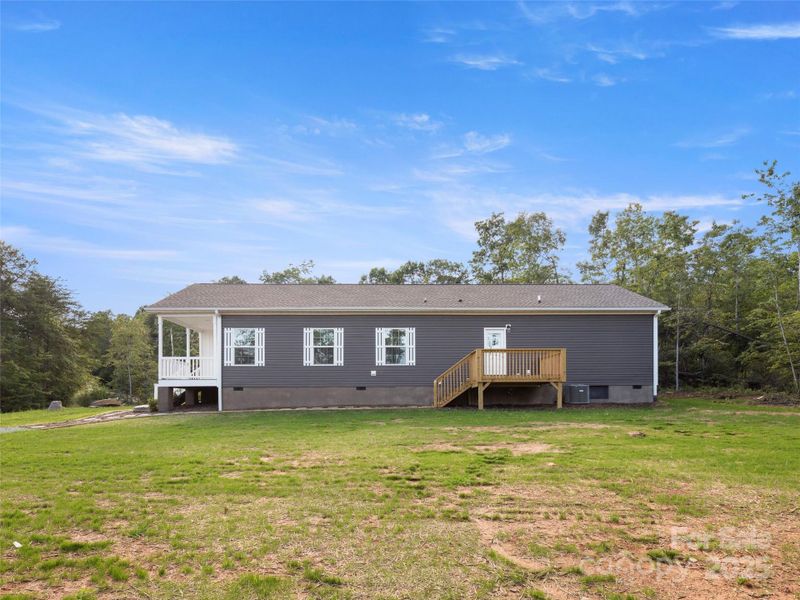 Front exterior of a new home in , Hendersonville, NC, highlighting curb appeal (Image 20).