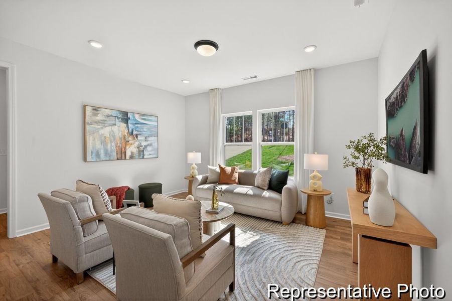 Furnished interior view inside a new home in Colvin Park, Rock Hill (Image 8).