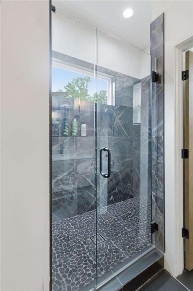 Close-up of interior finishes inside a home in , Atlanta (Image 22).