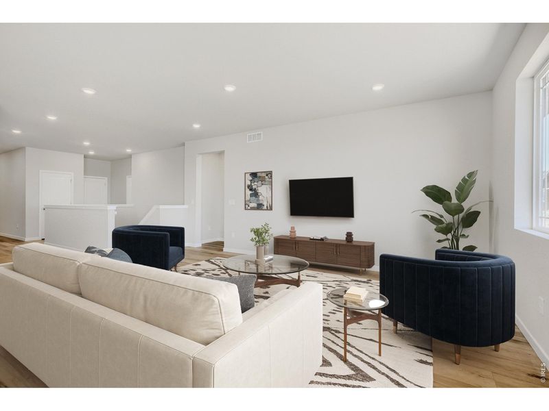 Furnished interior view inside a new home in Farmstead, Berthoud (Image 11).
