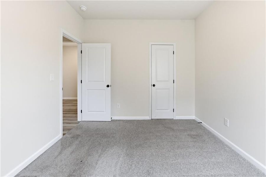 Spacious, unfurnished interior of a new home in Lake Preserve at Jackson Trail, Jefferson (Image 23). Spacious, unfurnished interior of a new home in Lake Preserve at Jackson Trail, Jefferson (Image 23).