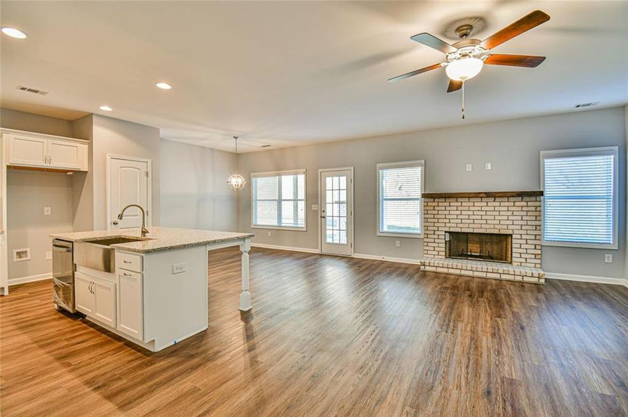 Furnished interior view inside a new home in , Lula (Image 5).