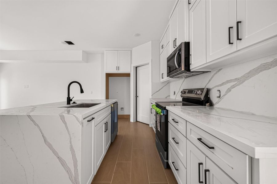 Furnished interior view inside a new home in , Spring (Image 5).