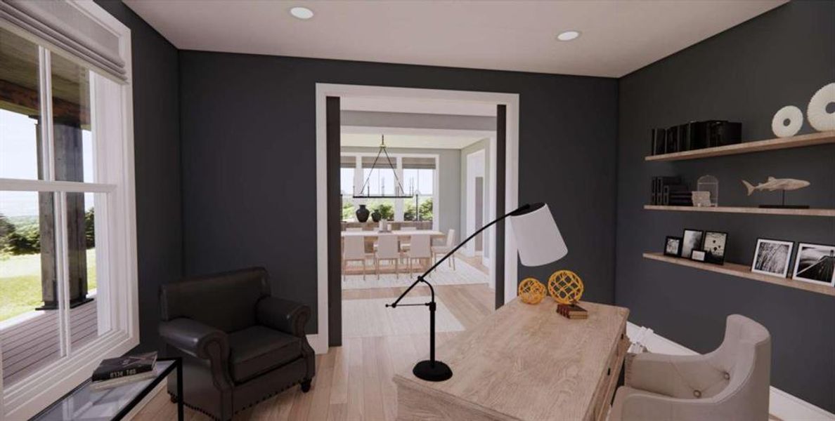 Furnished interior view inside a new home in , Carrollton (Image 11).