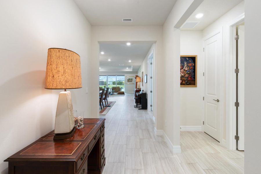 Furnished interior view inside a new home in , Port St. Lucie (Image 25).